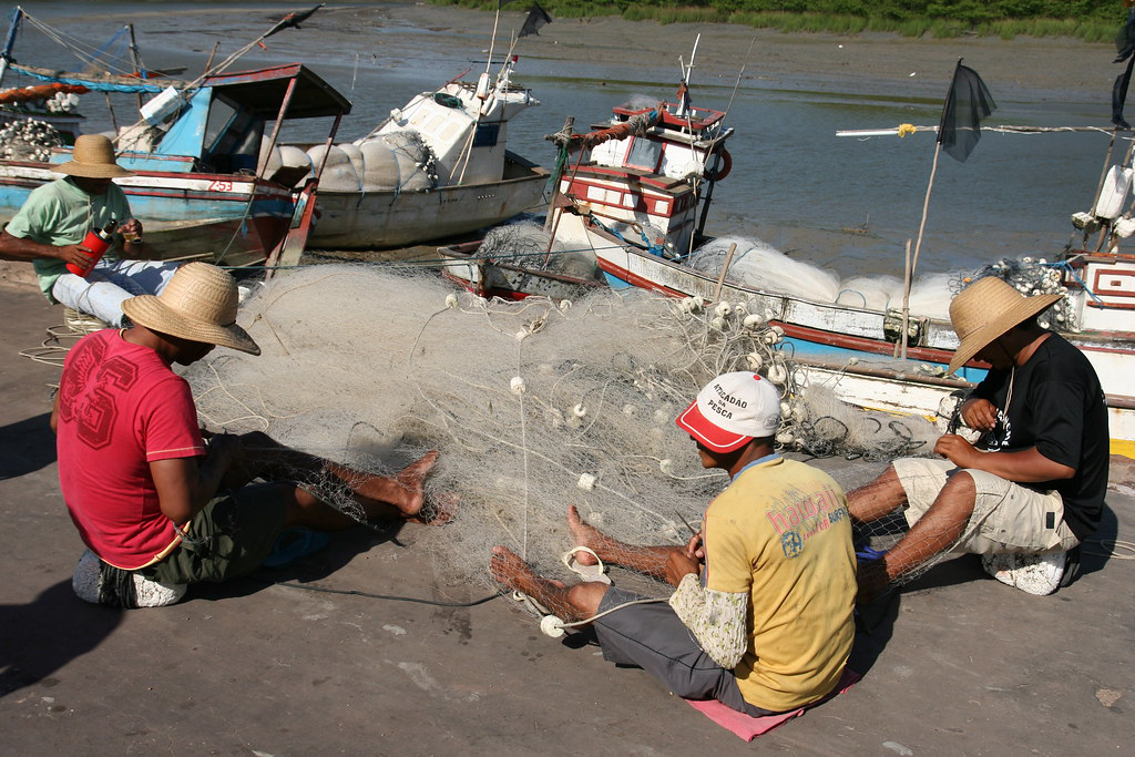 Foto de pescadores